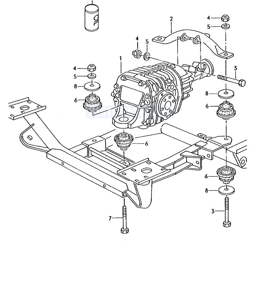 Esquema front differential