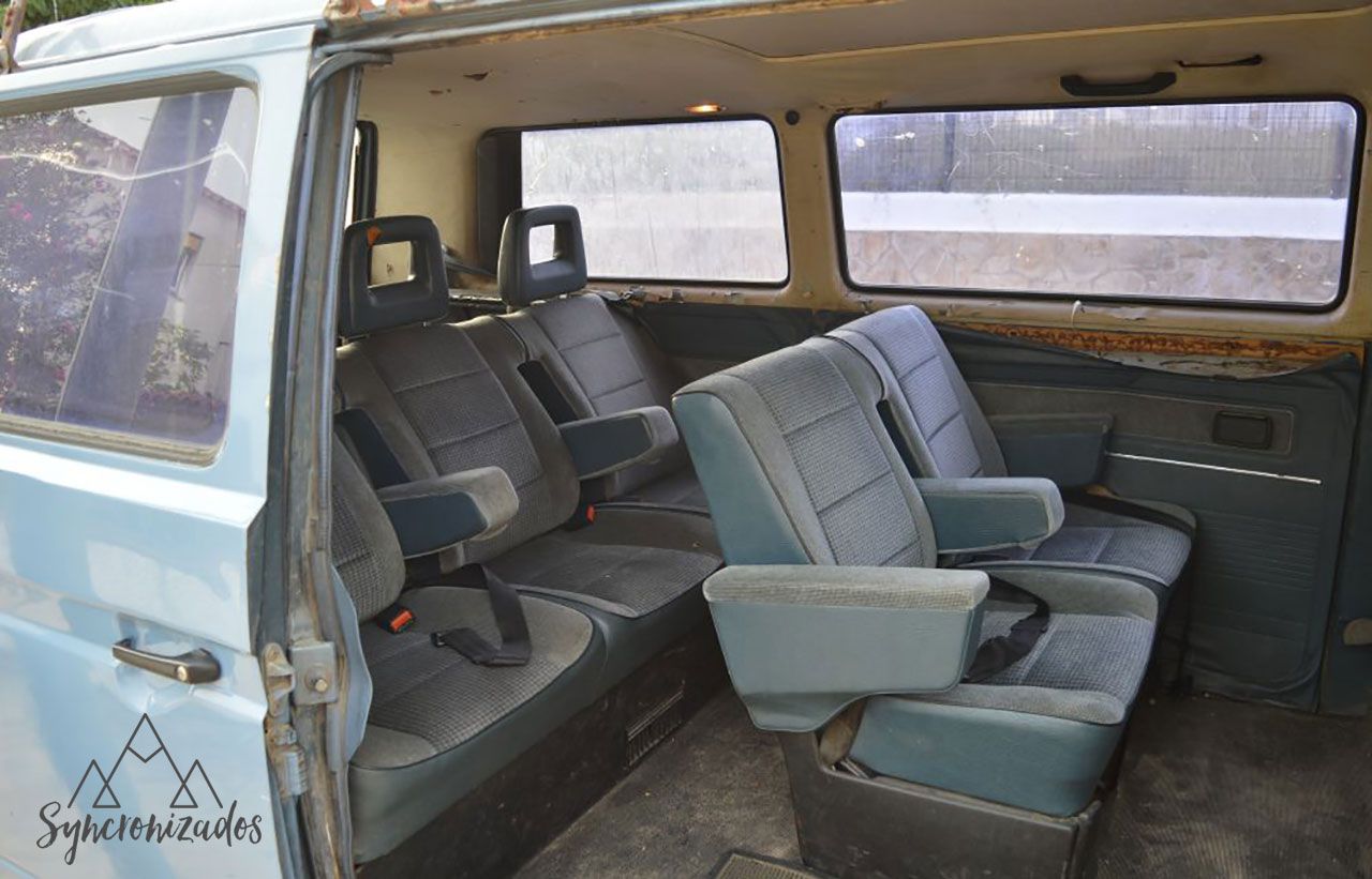 Interiores de la Vw T3 Syncro Caravelle GL