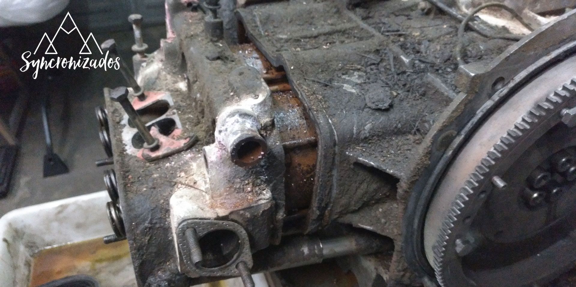 Motor sucio
