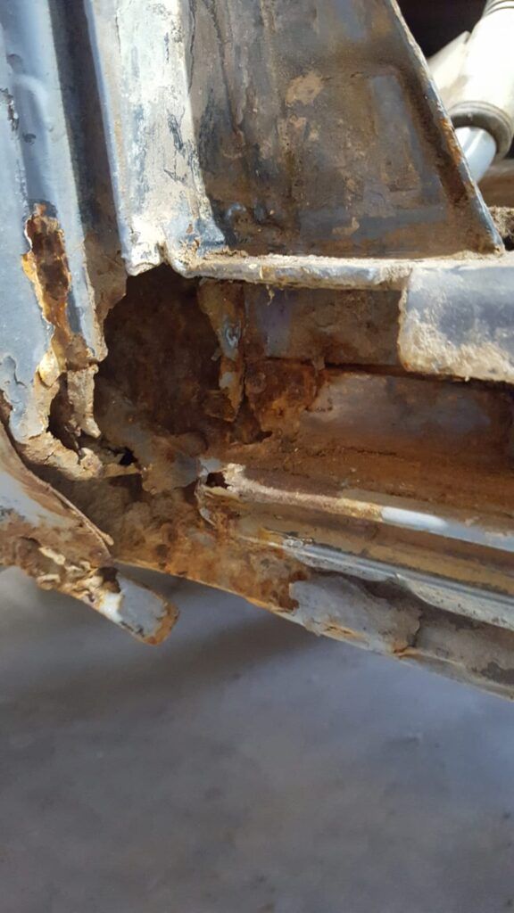Reparar la chapa de la T3 Syncro